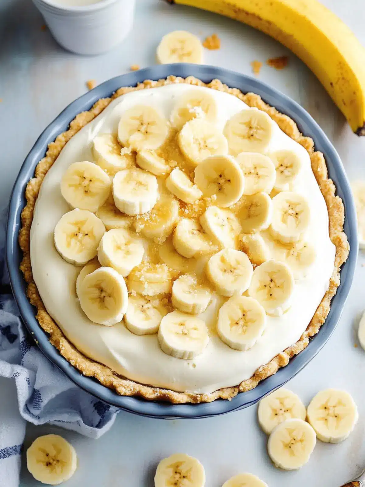 Banana Cream Pie With Pudding Mix