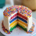 Easy Rainbow Cake