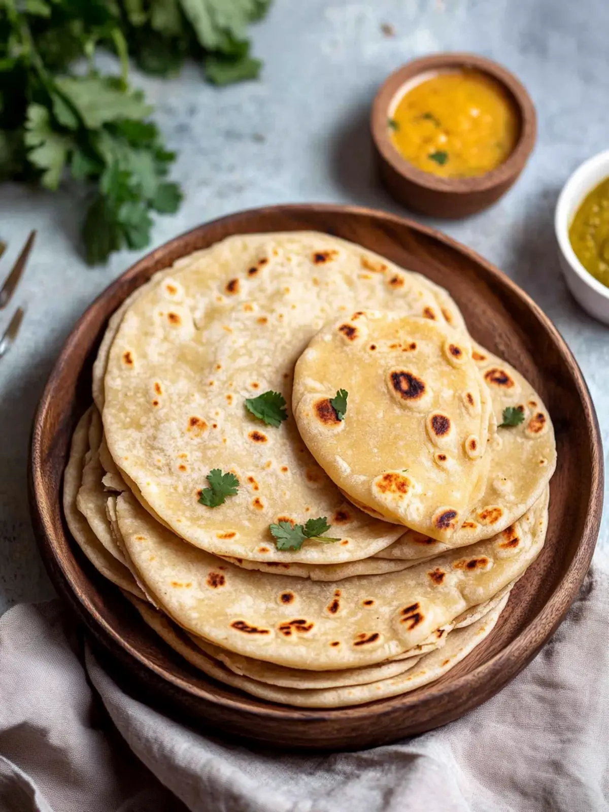 Soft Vegan Roti