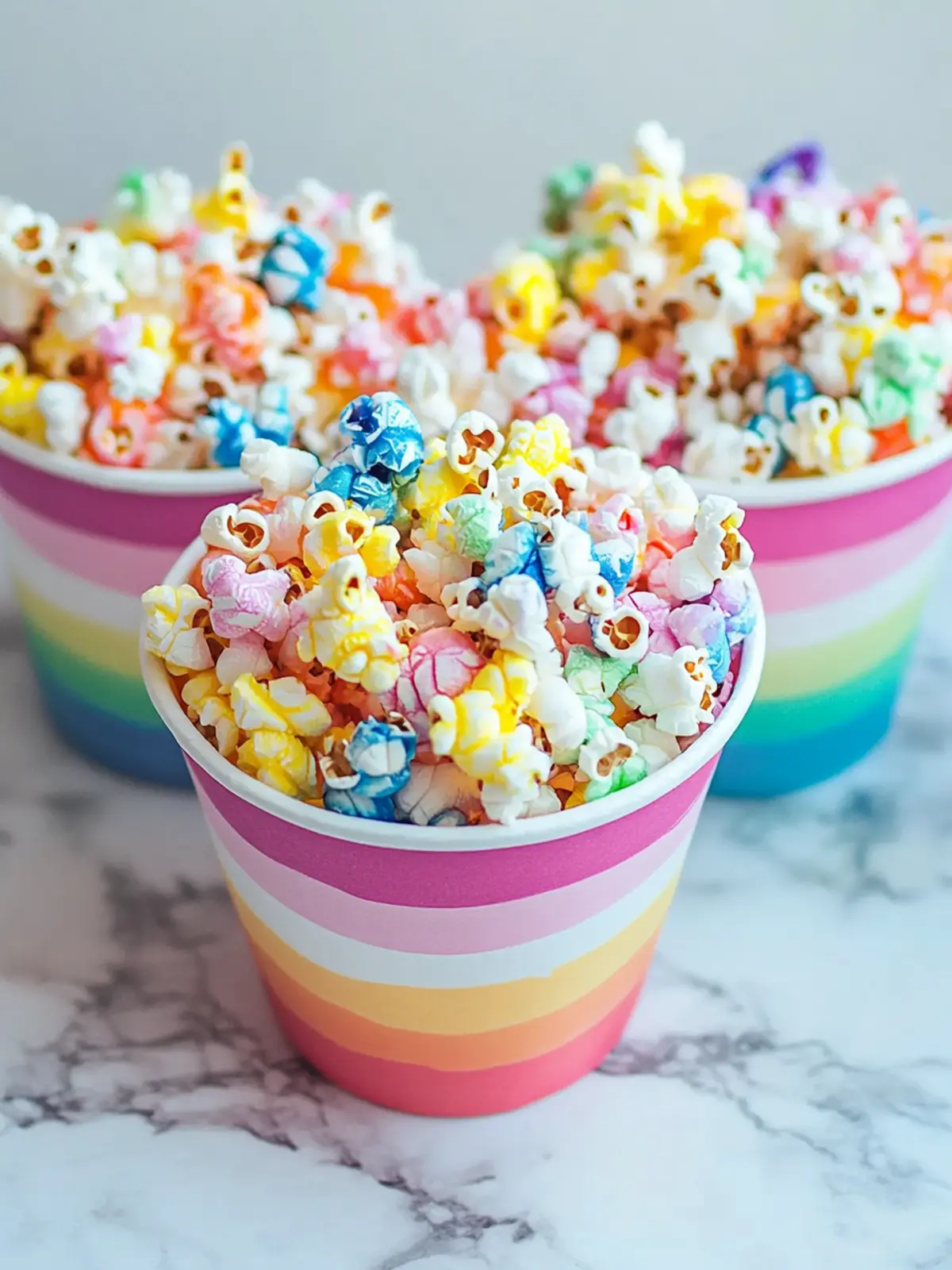 Rainbow Popcorn