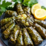 Vegetarian Stuffed Grape Leaves