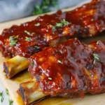Slow Cooker Beer Ribs