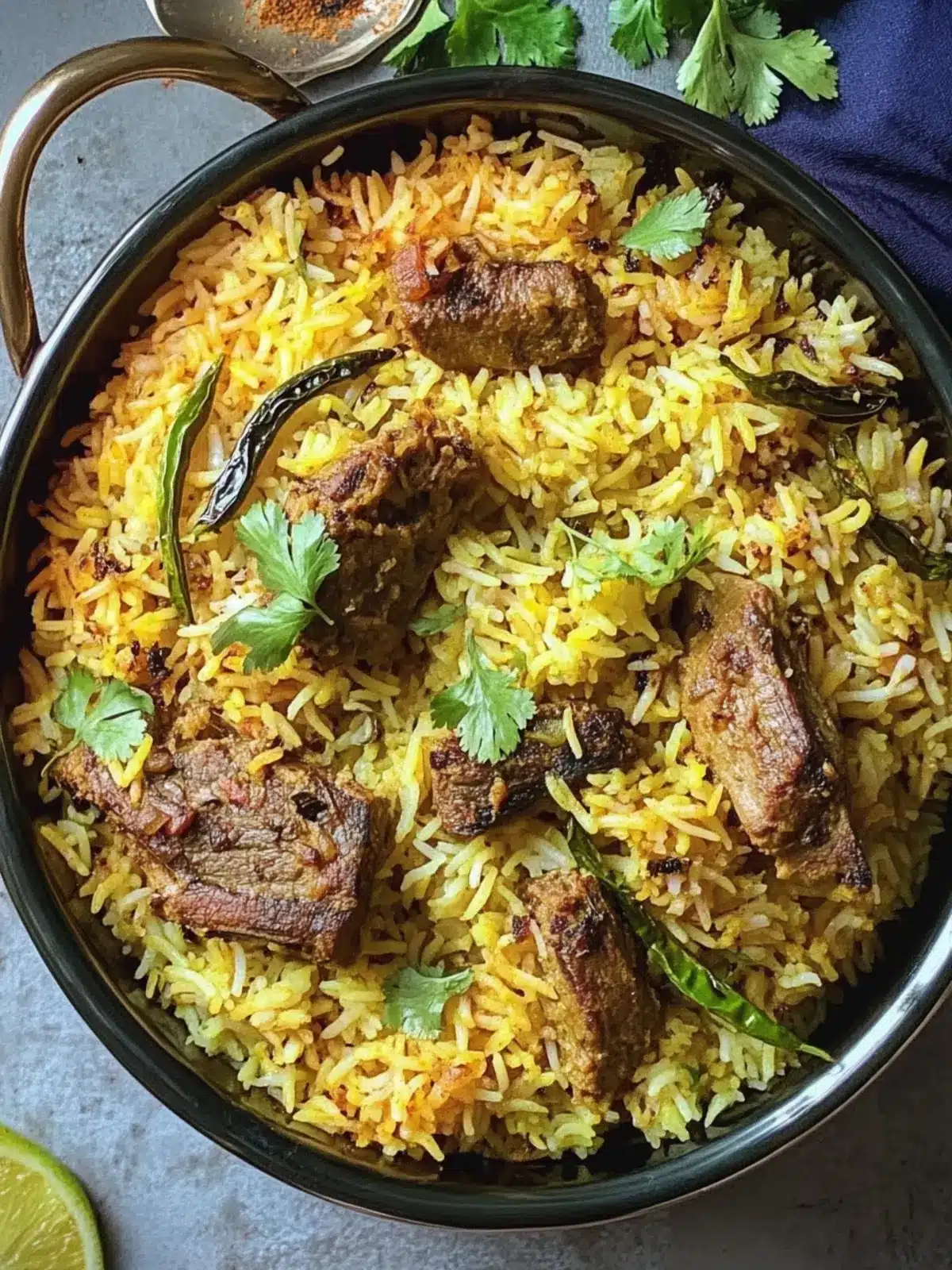 Instant Pot Kacchi Lamb Dum Biryani: Flavor in Every Bite 2 Instant Pot Kacchi Lamb Dum Biryani