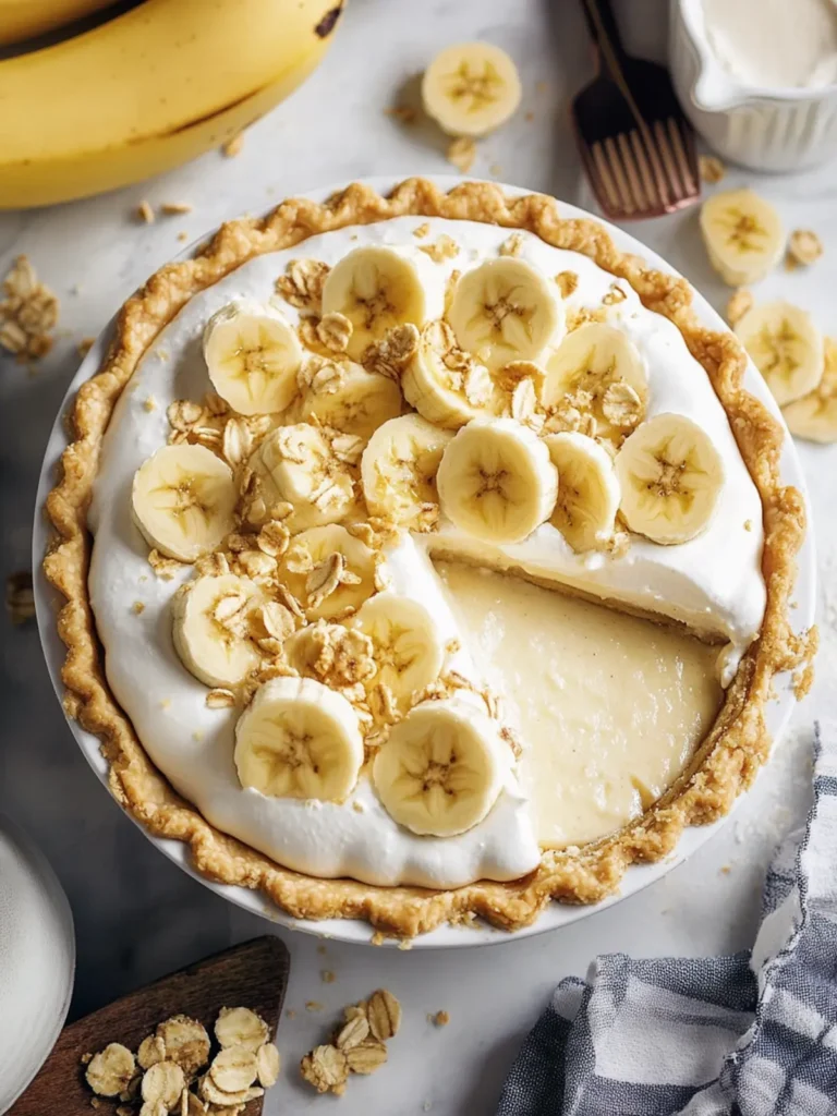 Banana Cream Pie With Pudding Mix