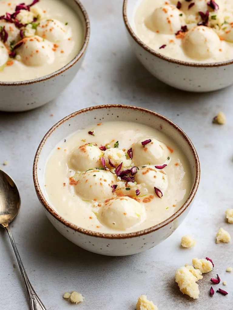 Easy Ras Malai Recipe (Milk Powder Version – Foolproof!)