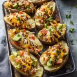 Easy Big Mac Potato Skins