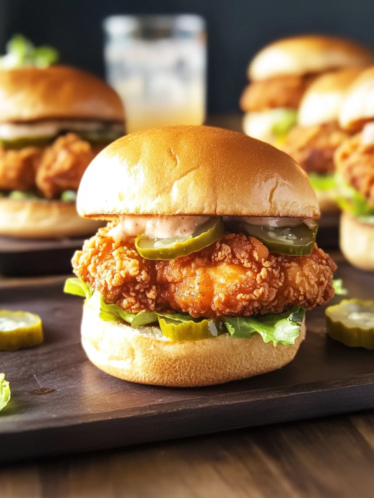 Fried Chicken Sliders