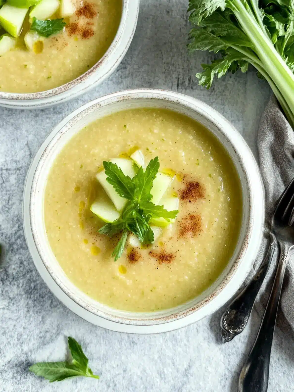 Velvety Celery Apple Soup for Cozy, Guilt-Free Comfort 2 Celery Apple Soup
