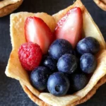 Red White & Blue Tortilla Cups