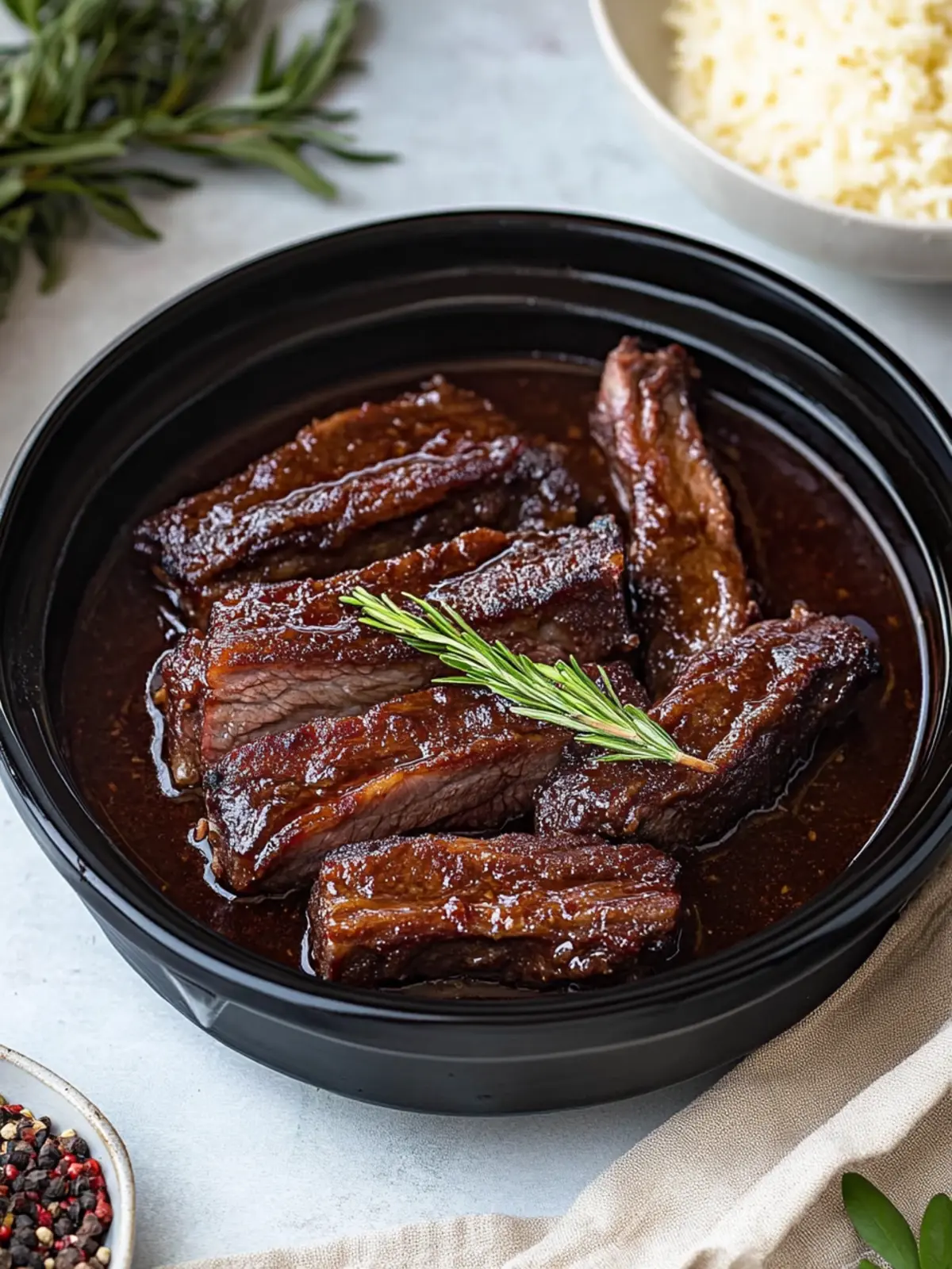Slow Cooker Boneless Beef Short Ribs That Melt in Your Mouth 2 Slow Cooker Boneless Beef Short Ribs