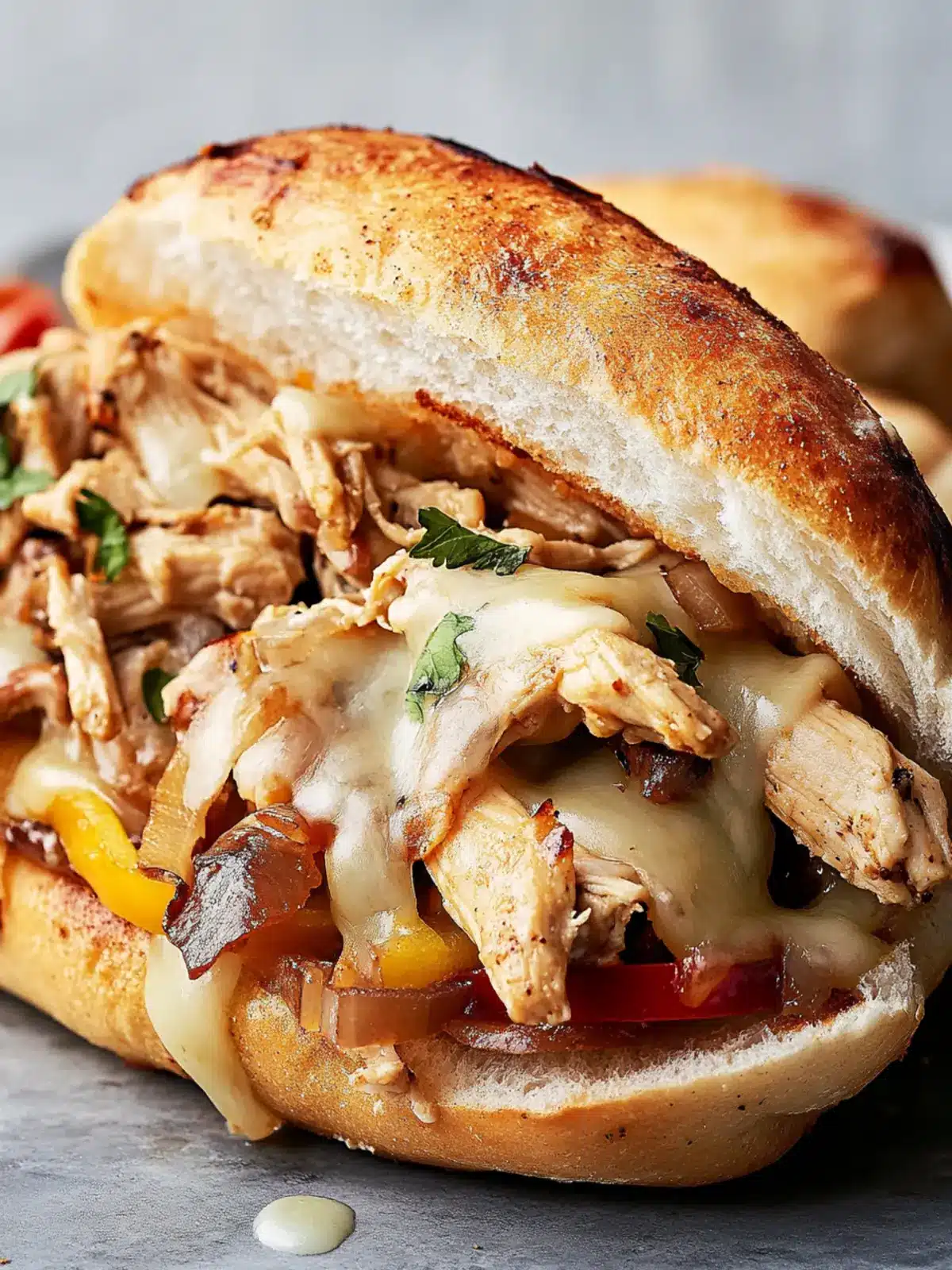Chicken Cheesesteaks