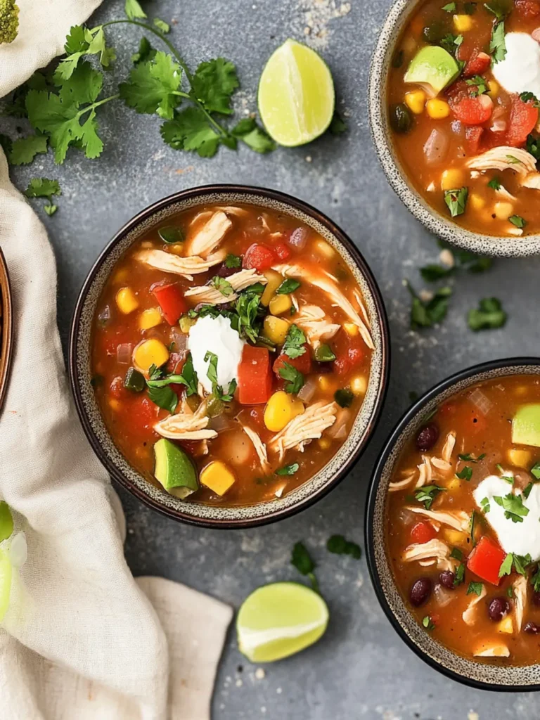 Chicken Tortilla Soup