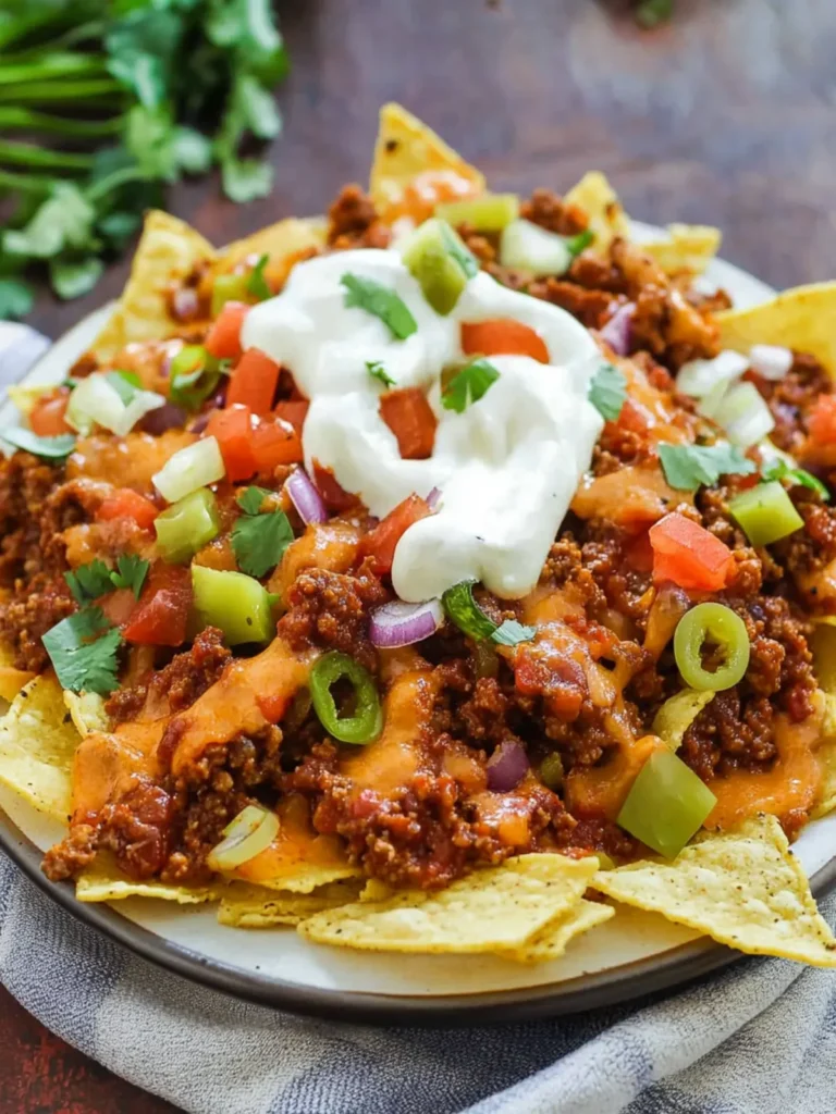 Crispy Sloppy Joe Nachos Recipe