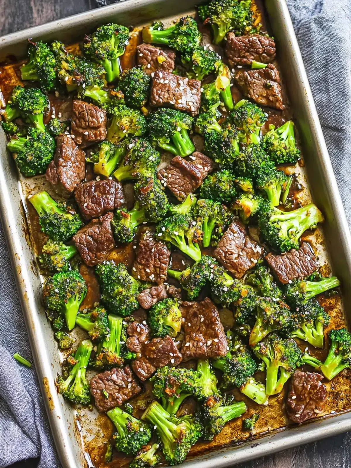 15-Minute Sheet Pan Beef and Broccoli: Fast, Healthy Delight 5 15-Minute Sheet Pan Beef and Broccoli