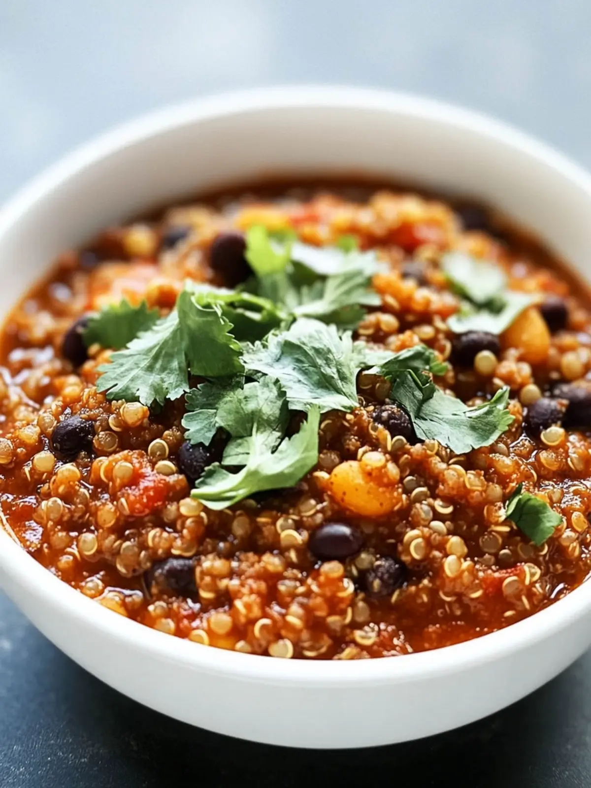 Hearty Easy Vegetarian Quinoa Chili With Lentils Recipe 3 Easy Vegetarian Quinoa Chili With Lentils Recipe