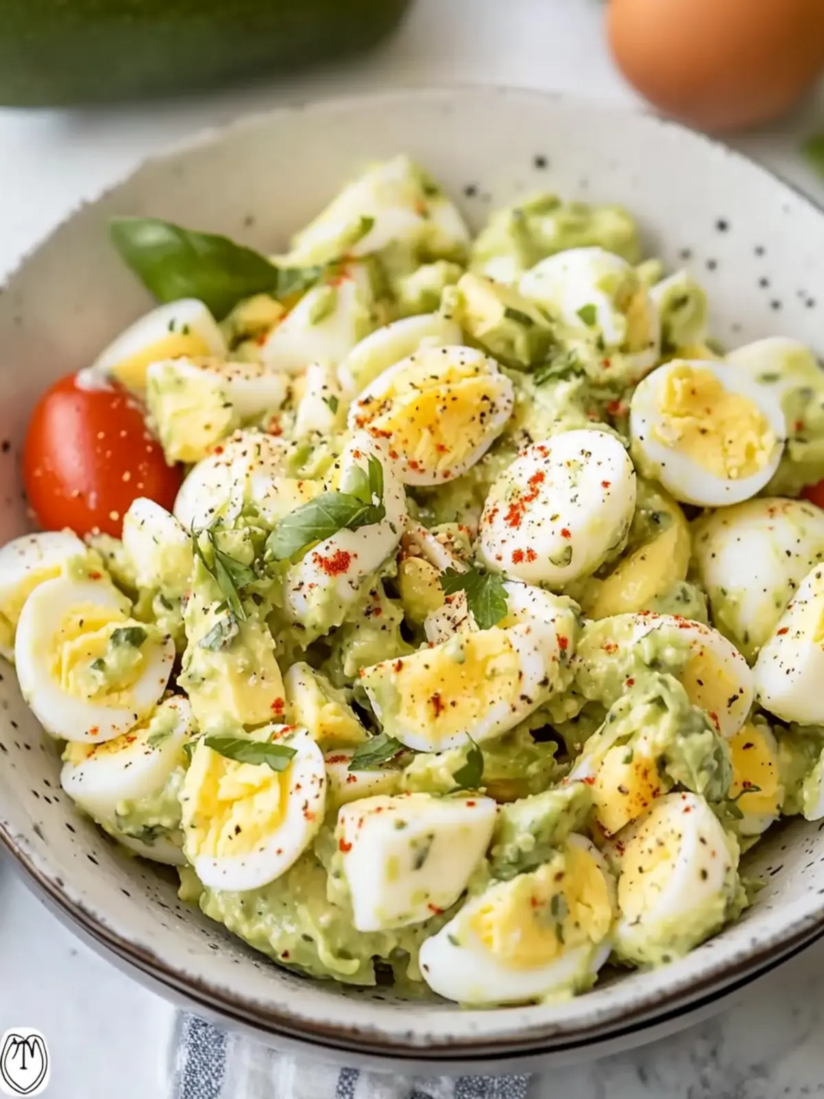 Creamy Avocado Egg Salad That's High-Protein and Guilt-Free 5 Avocado Egg Salad