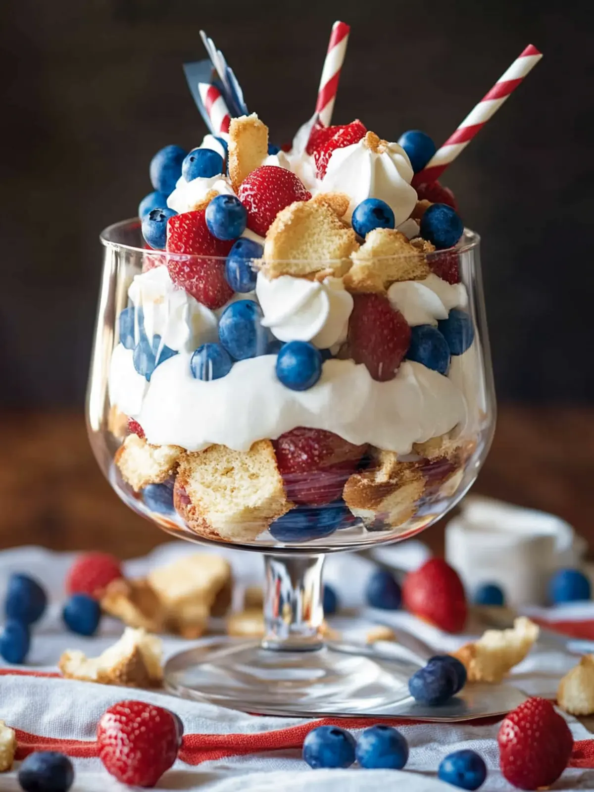 Easy Red White And Blue Trifle for a Festive No-Bake Treat 2 Easy Red White And Blue Trifle