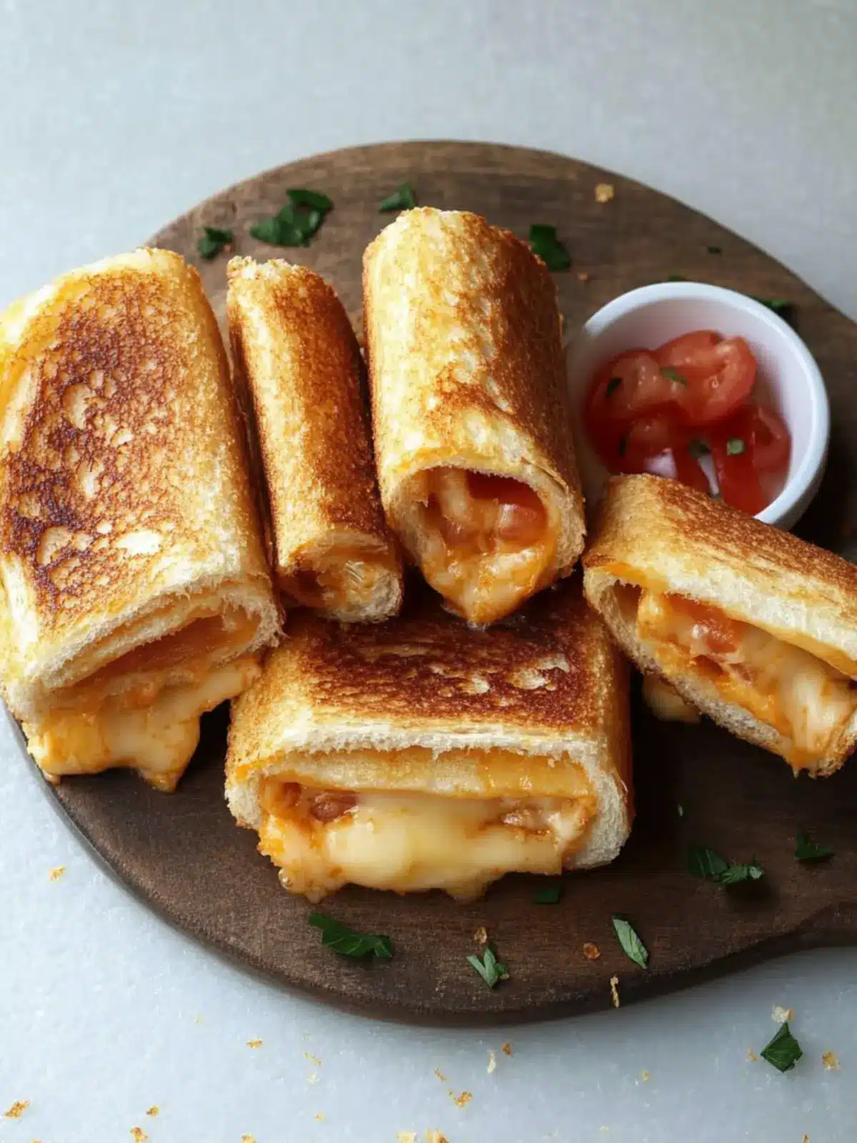 Grilled Cheese Roll Ups