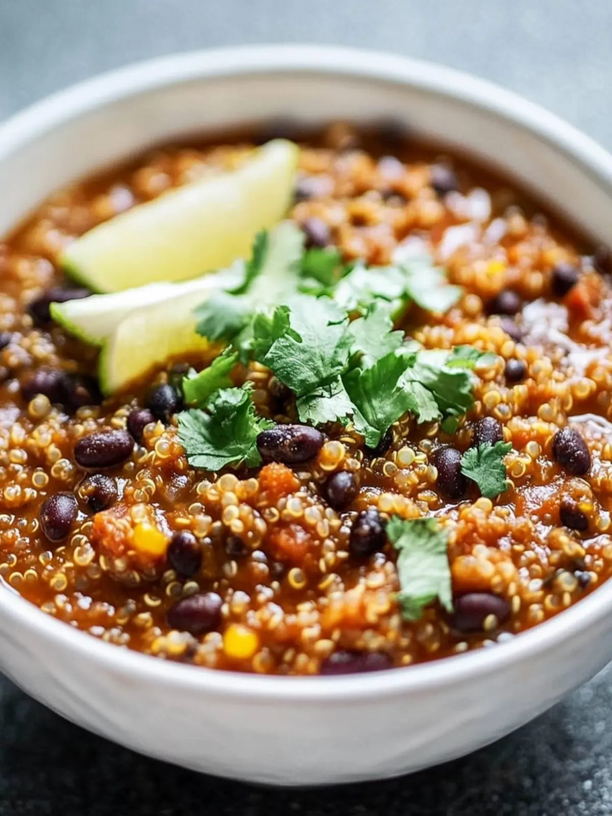 Hearty Easy Vegetarian Quinoa Chili With Lentils Recipe 4 Easy Vegetarian Quinoa Chili With Lentils Recipe