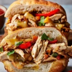 Chicken Cheesesteaks