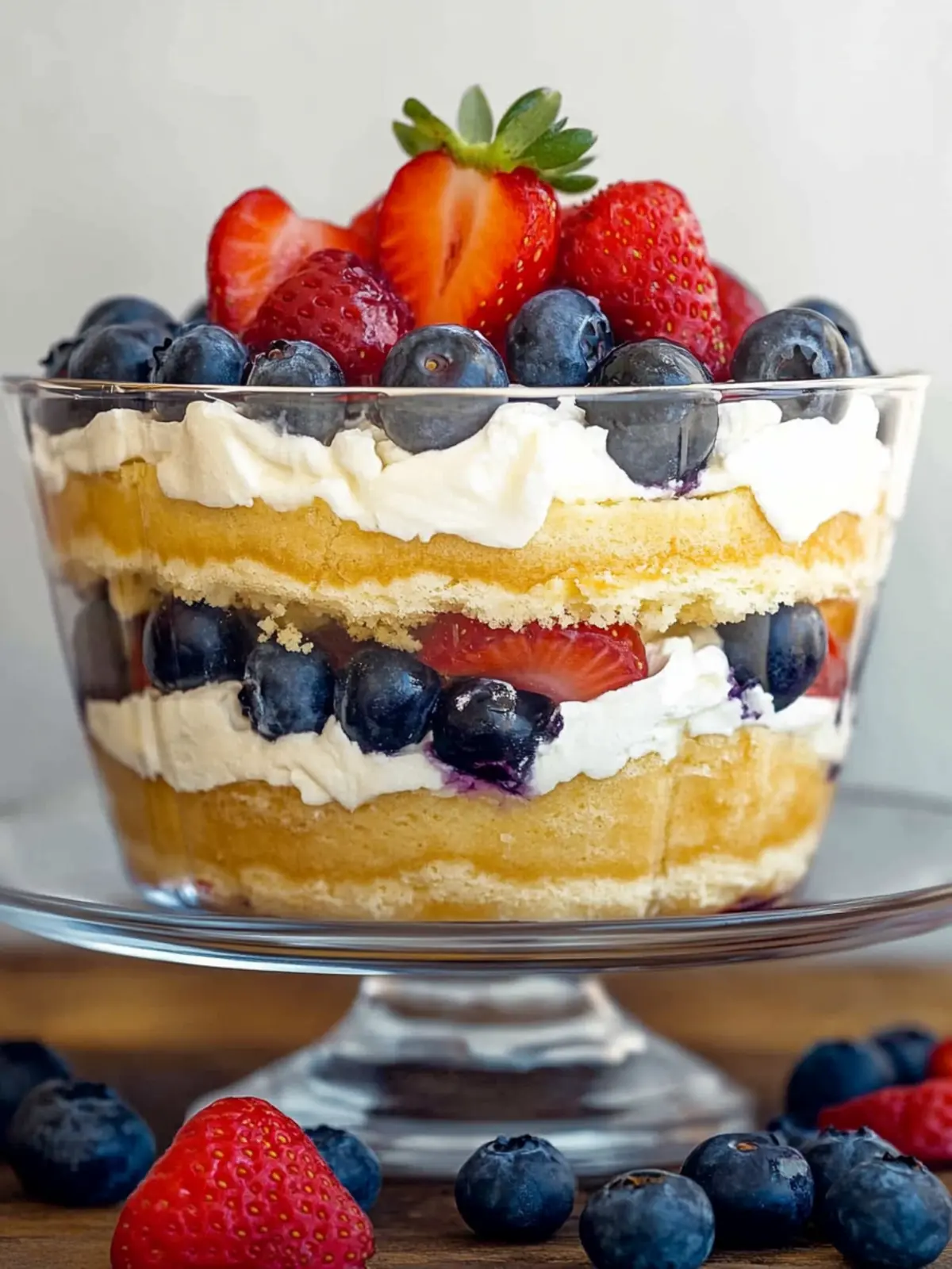 Blueberry Strawberry Shortcake: A Layered Family Dream Dessert 5 Blueberry Strawberry Shortcake - A Family-Sized, Layered Take on the Classic