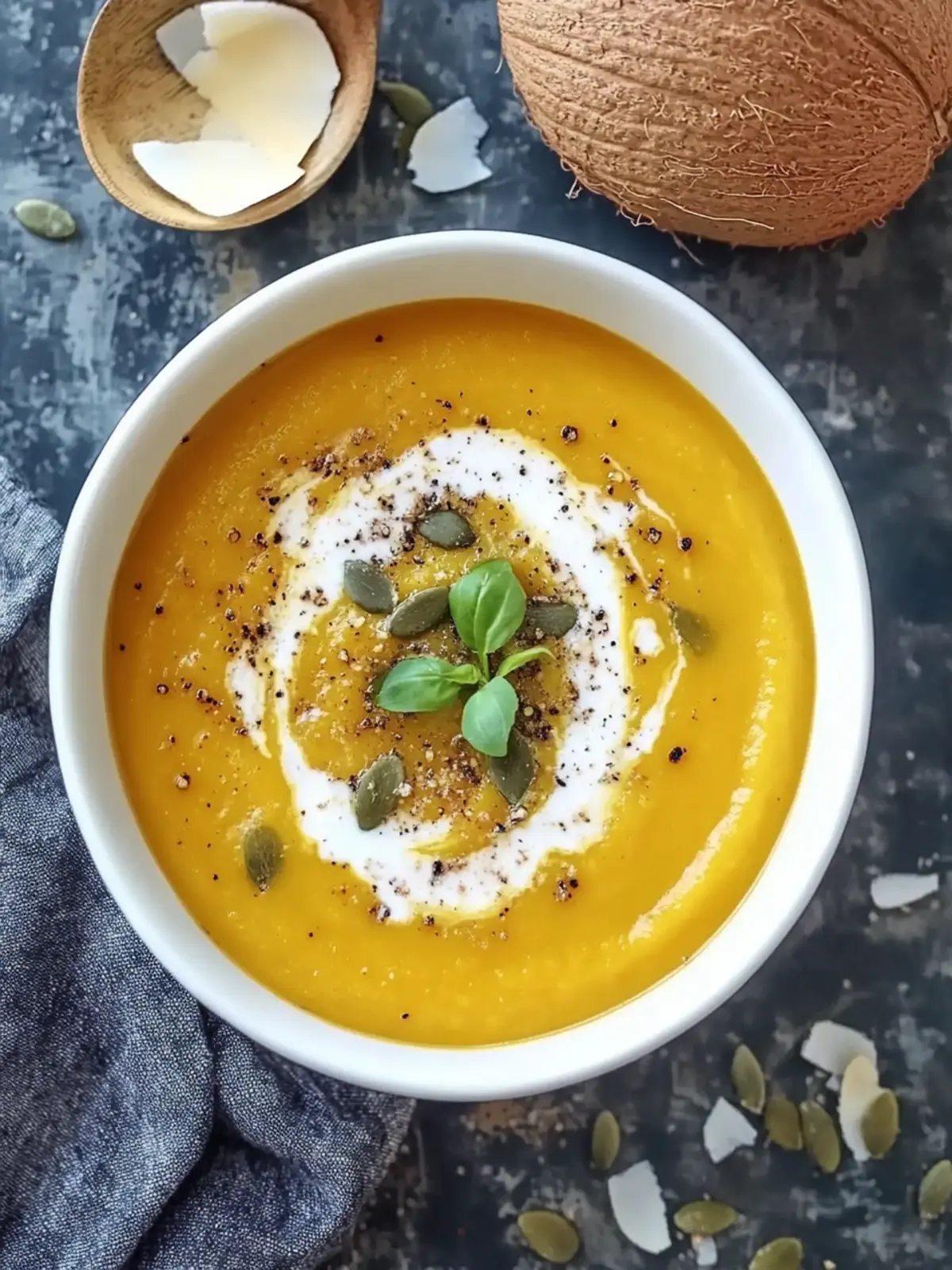 Creamy Roasted Butternut Squash Soup with Coconut Milk Bliss 2 Roasted Butternut Squash Soup with Coconut Milk