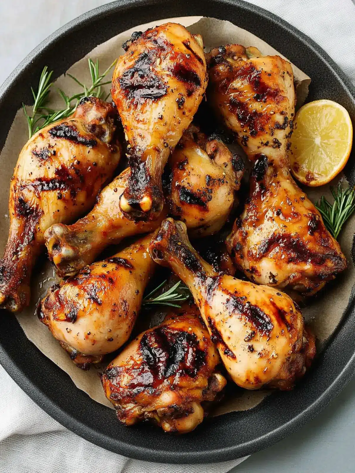 Grilled Chicken Legs