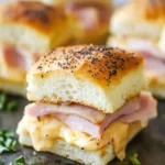 Ham and Cheese Sliders on Hawaiian Rolls