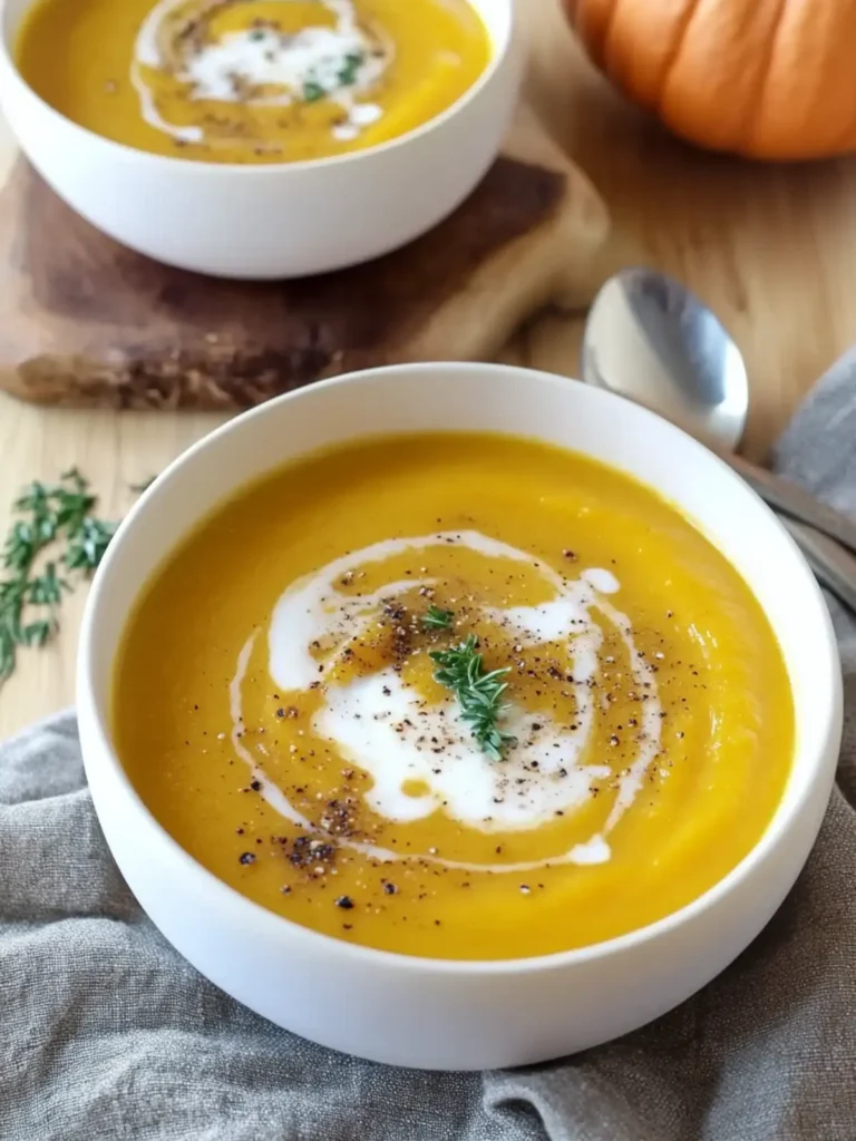 Roasted Butternut Squash Soup with Coconut Milk