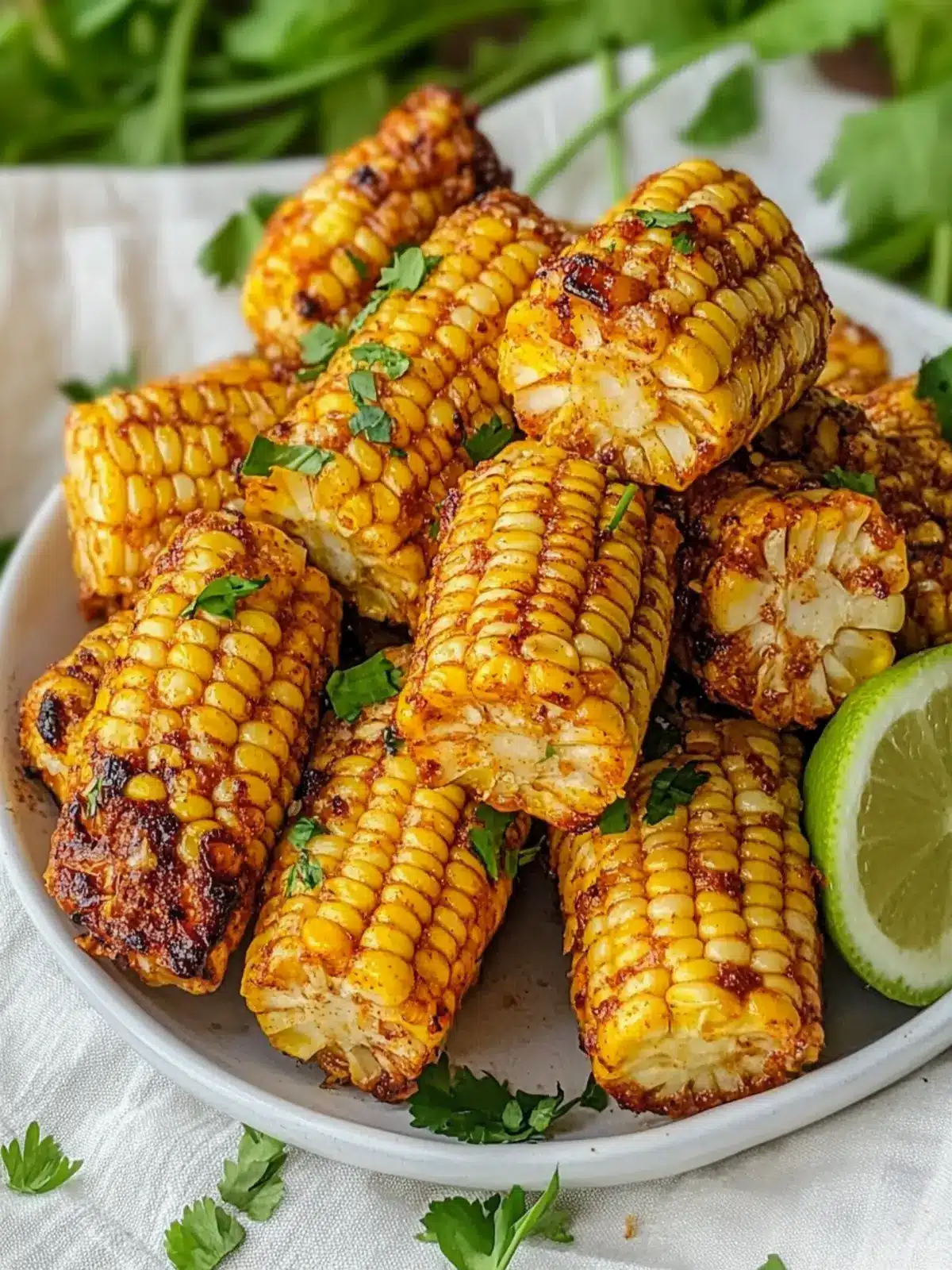 Copycat Wingstop Cajun Fried Corn (Easy Air Fryer Recipe)