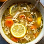 Crockpot Chicken Lemon Soup: Effortless High-Protein Comfort 9 Crockpot Chicken Lemon Soup