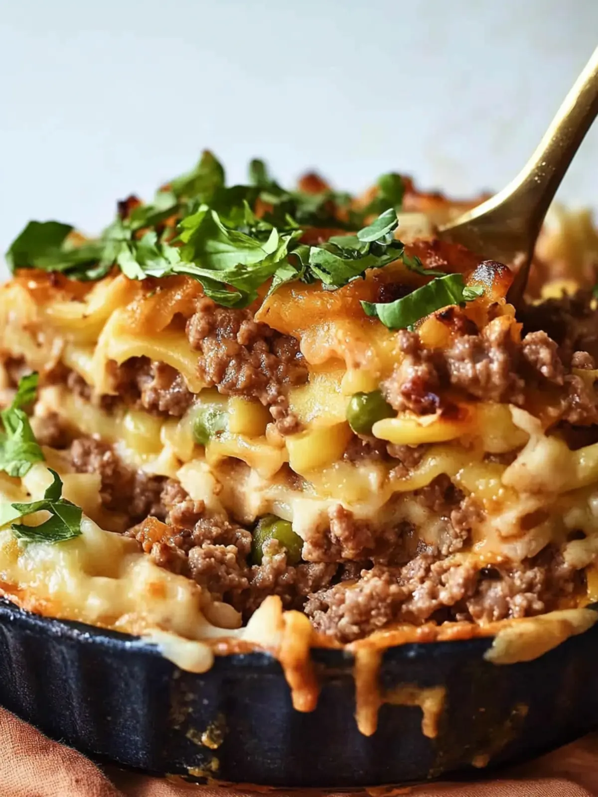 Easy Hamburger Casserole Recipe for Quick, Comforting Nights 2 Easy Hamburger Casserole Recipe