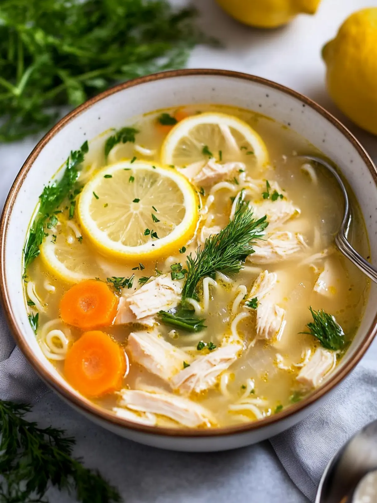 Hearty Slow Cooker Greek Lemon Chicken Soup for Cozy Nights 4 Slow Cooker Greek Lemon Chicken Soup