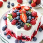 Berry Poke Cake