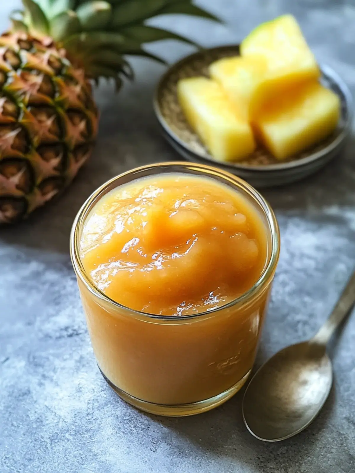Peach Butter with Pineapple and Amaretto for Joyful Mornings 4 Peach Butter with Pineapple and Amaretto