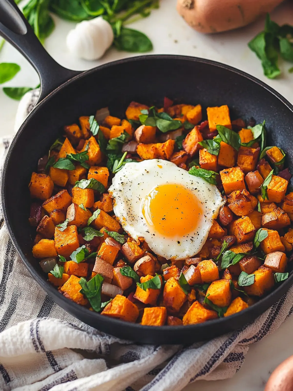 Irresistible Skillet Sweet Potato Breakfast Hash in 30 Minutes 5 Skillet Sweet Potato Breakfast Hash