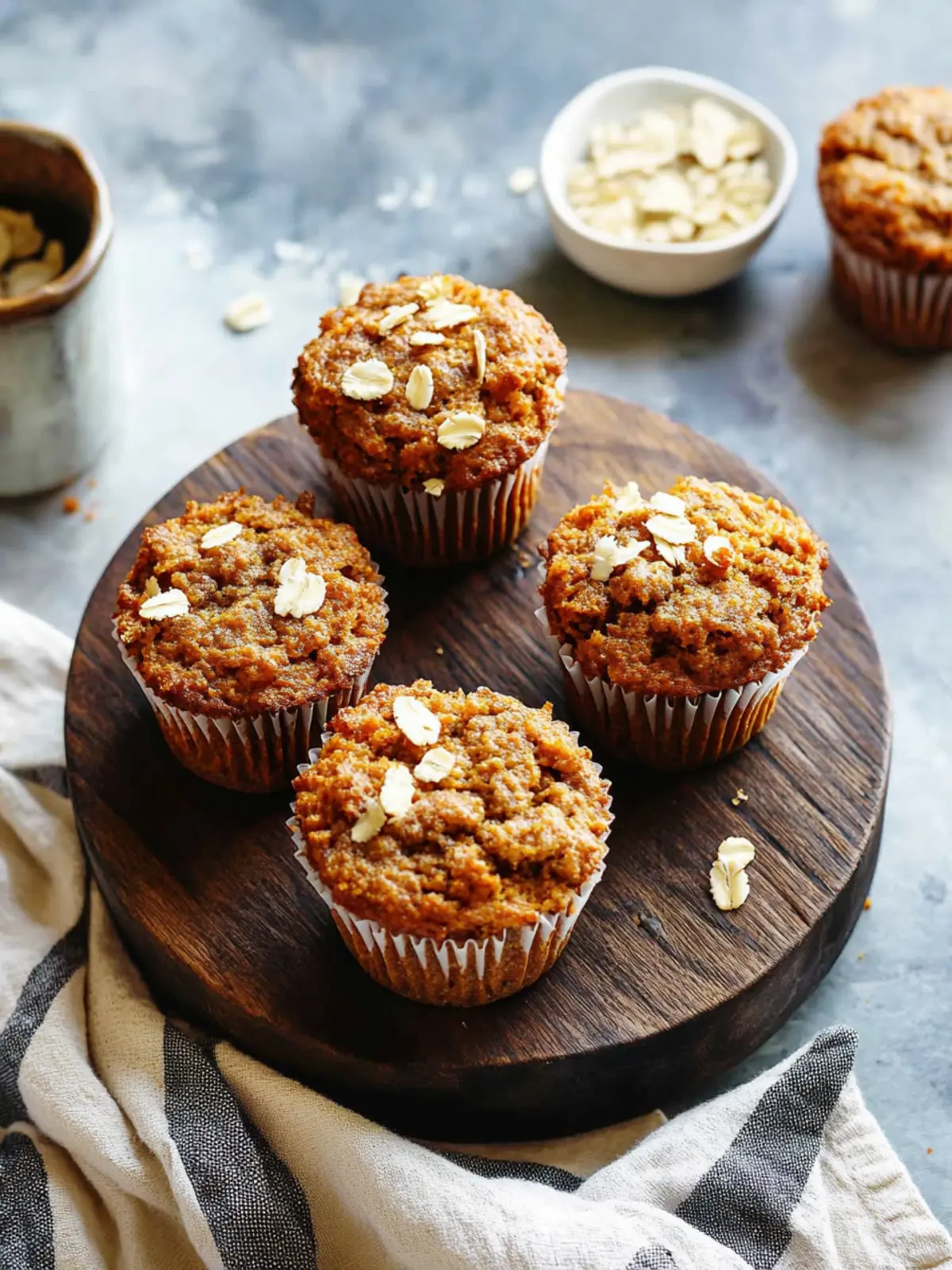 Healthy Carrot Muffins