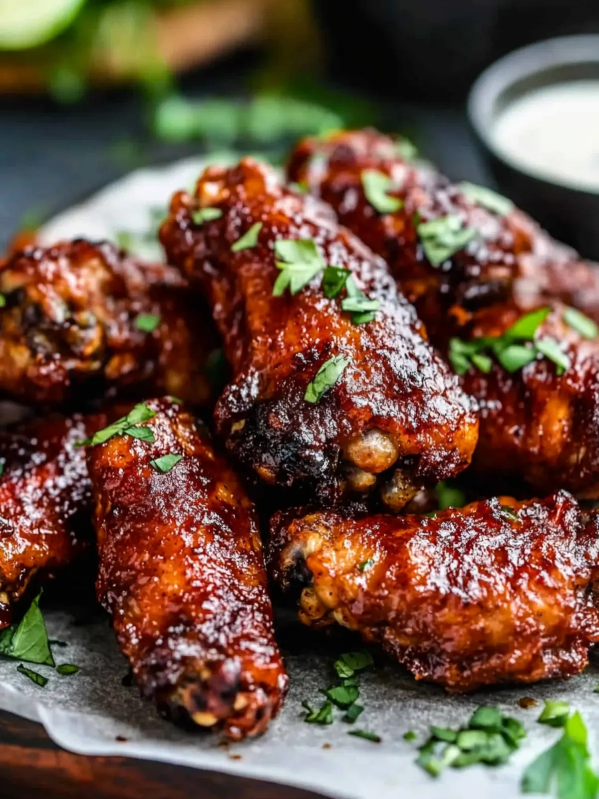 Easy Baked Chipotle Chicken Wings