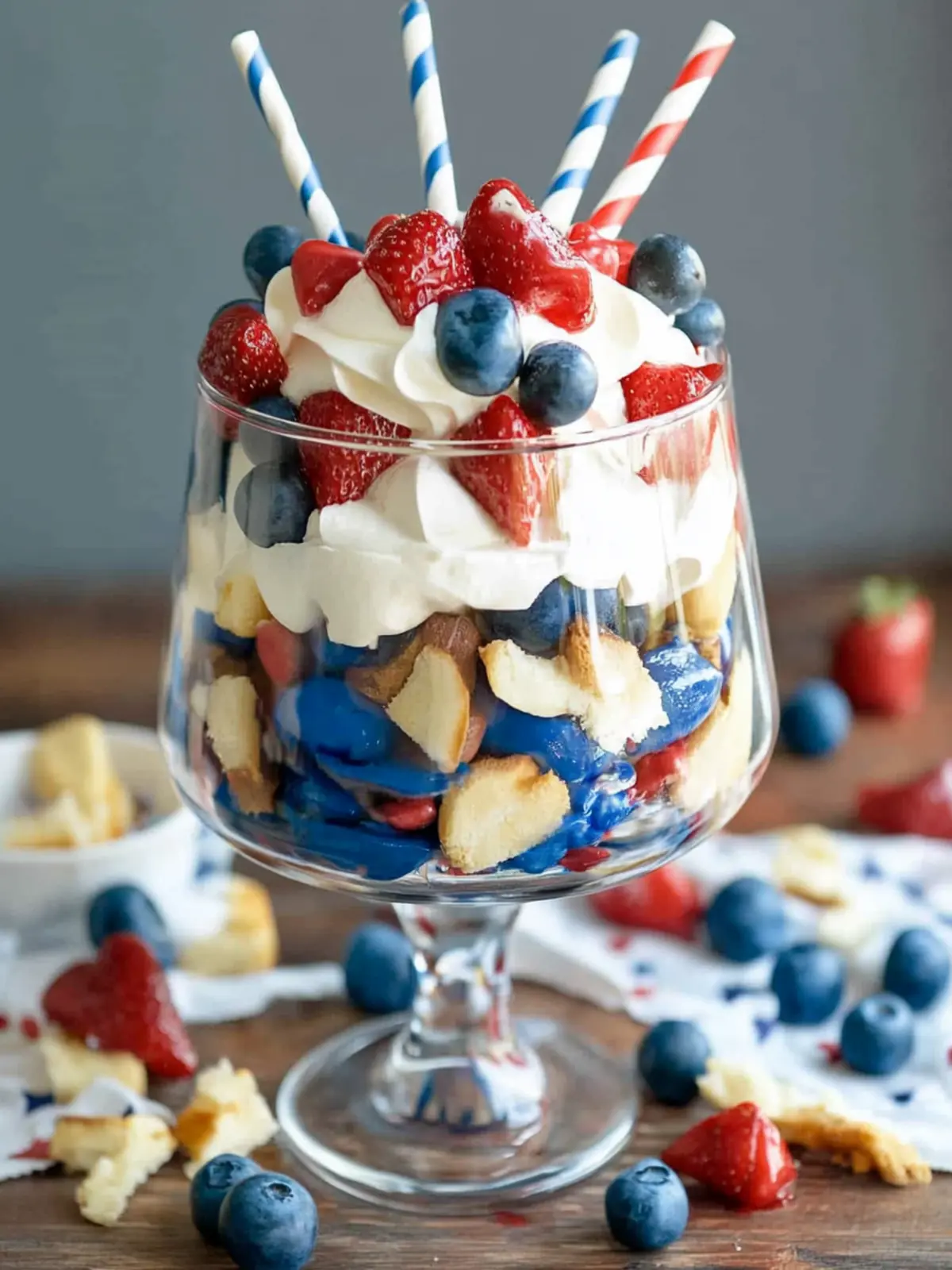 Easy Red White And Blue Trifle for a Festive No-Bake Treat 4 Easy Red White And Blue Trifle