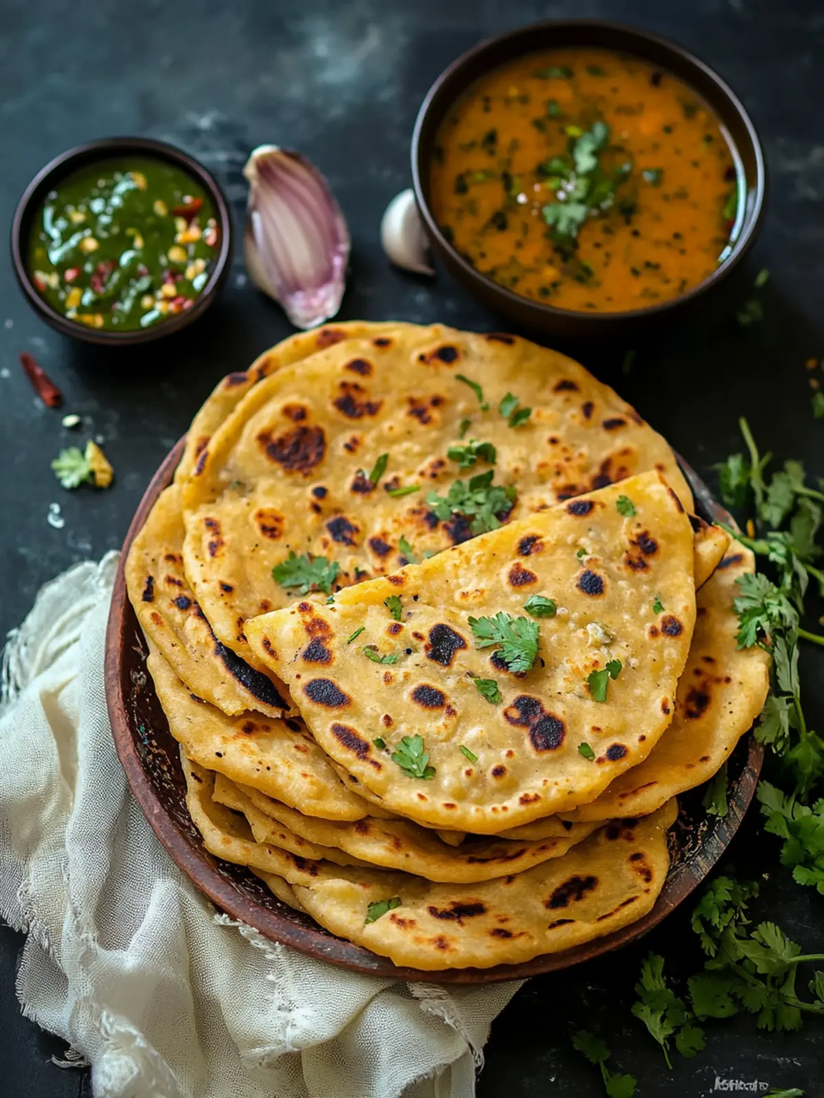 Delicious Missi Roti: A High-Protein Indian Comfort Food 2 Missi Roti