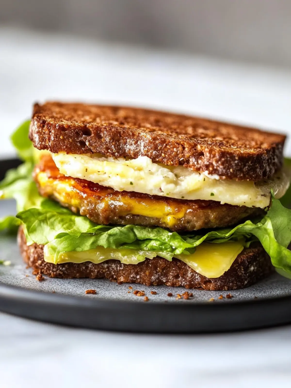 Delicious Keto Breakfast Sandwich for a Flavorful Start 3 Keto Breakfast Sandwich