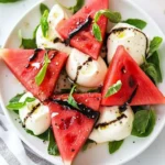 Watermelon Caprese Salad