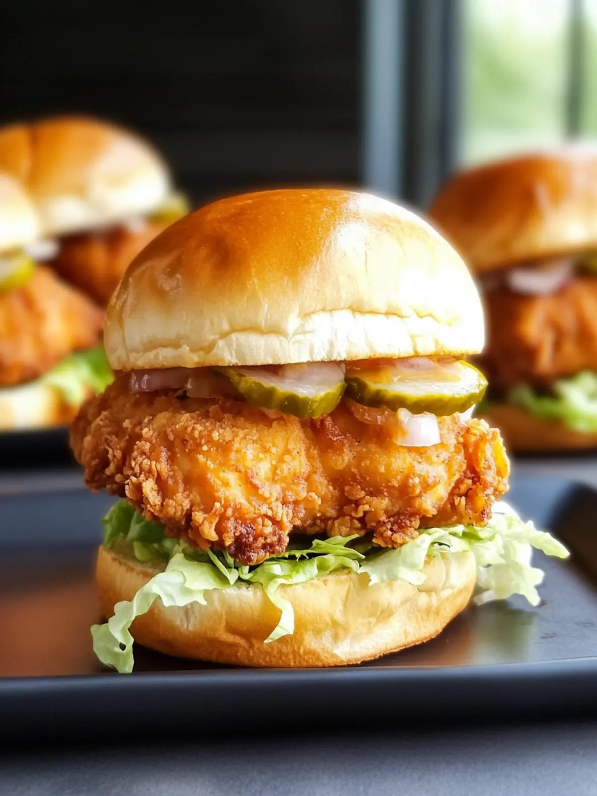 Fried Chicken Sliders