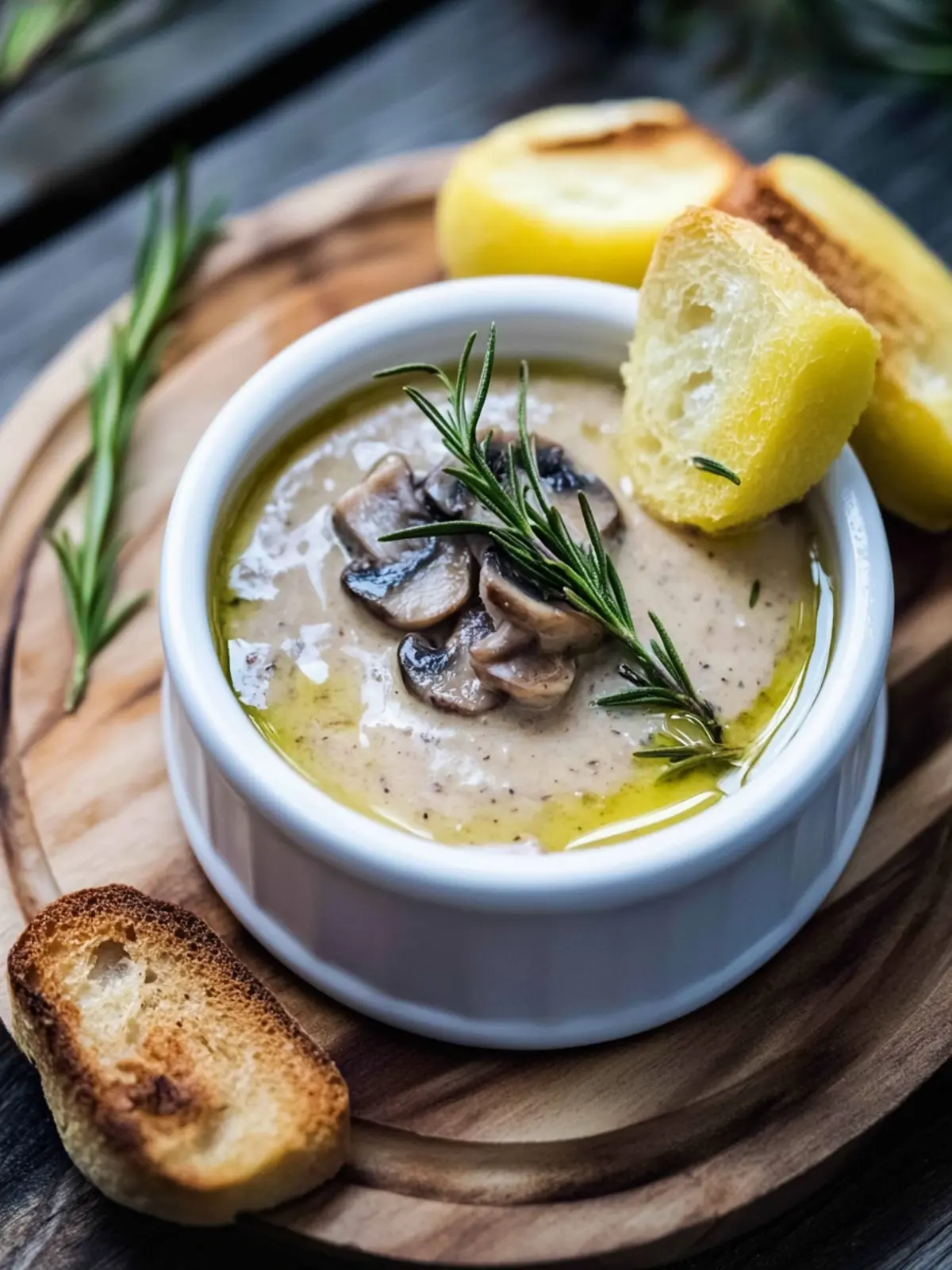 Creamy Chicken Liver Pâté with Mushrooms & Rosemary Magic 4 Chicken Liver Patè with Mushrooms & Rosemary