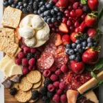 Berries & Cream Charcuterie Board