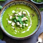 Flavorful Easy Green Pea and Feta Soup for a Vibrant Meal 4 Easy Green Pea and Feta Soup