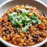 Hearty Easy Vegetarian Quinoa Chili With Lentils Recipe 7 Easy Vegetarian Quinoa Chili With Lentils Recipe