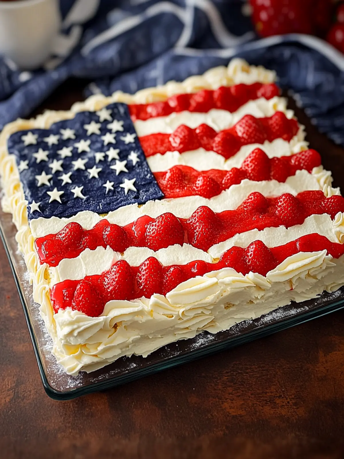 Delicious American Flag Cake for Your Summer Celebrations 3 American Flag Cake
