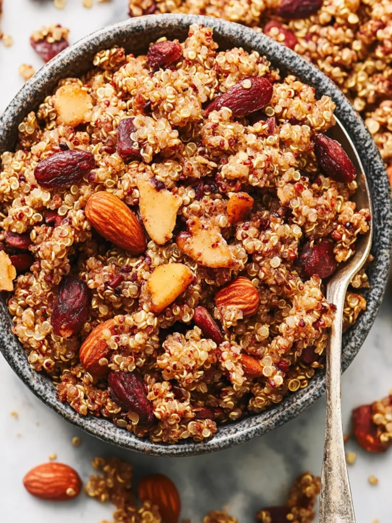 Maple Quinoa Granola
