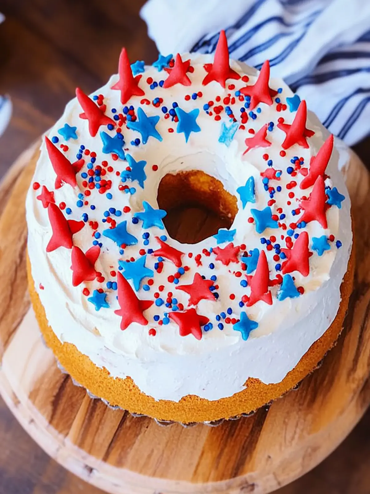 Delicious 4th of July Cake: Celebrate with Funfetti Joy 2 4th of July Cake